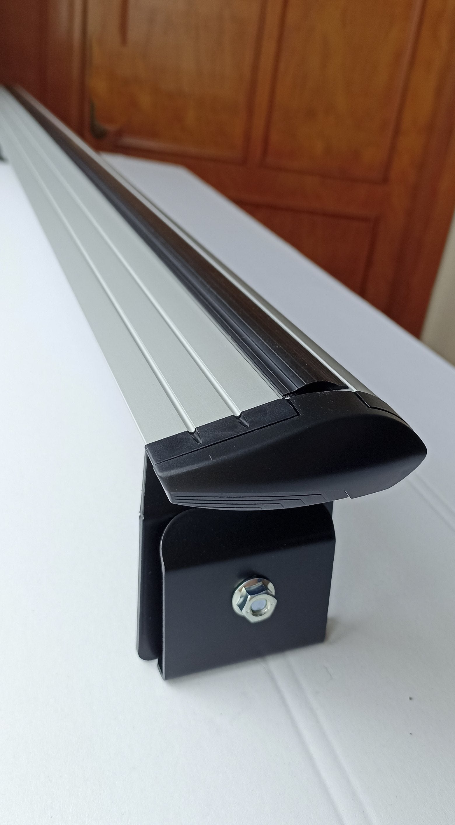 For Chevrolet Express Van 2000-Up Roof Rack Cross Bars Metal Bracket Rain Gutter Alu Silver For Chevrolet Express Van 2000-Up Roof Rack Cross Bars Metal Bracket Rain Gutter Alu Silver